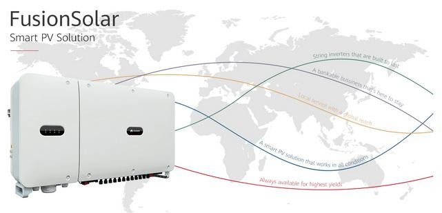 HUAWEI invertori za solarne elektrane