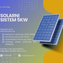 solarni sistem 5kw