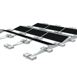 konstrukcija za ravan krov sa balastima