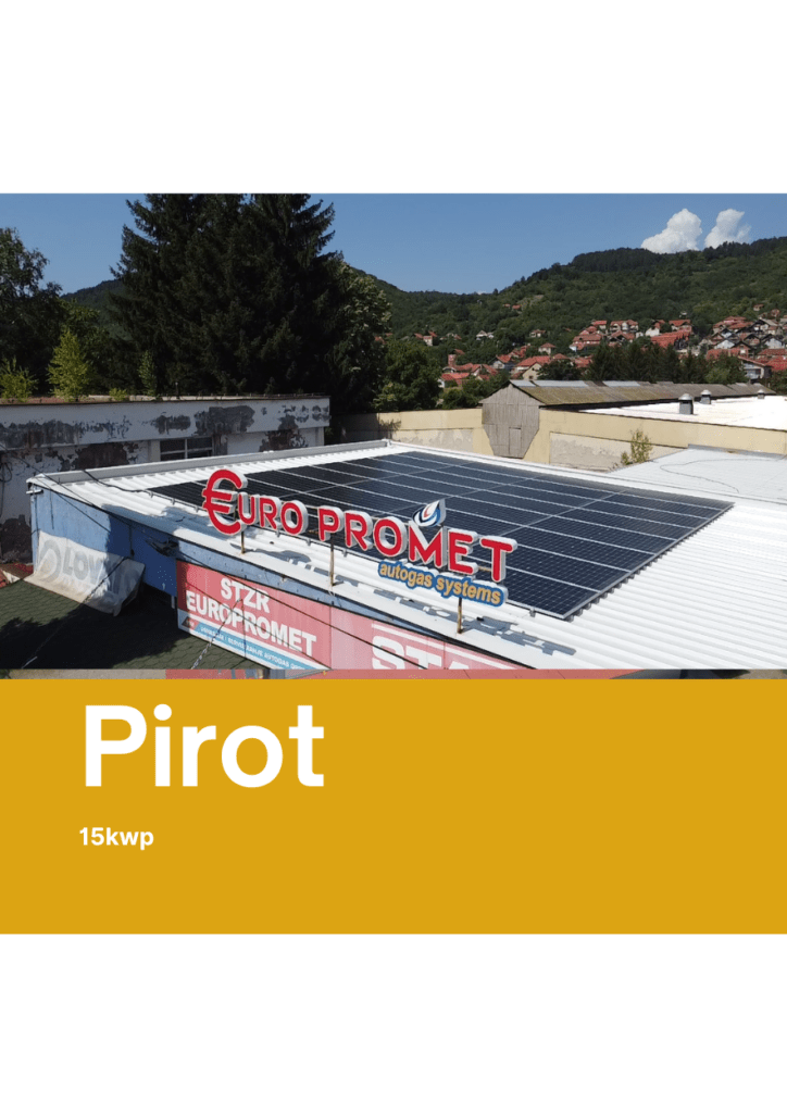 solarna elekrana pirot 15kw